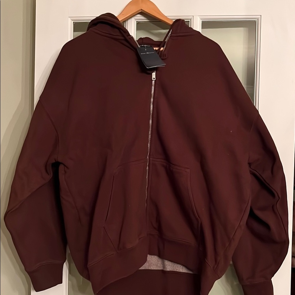 Brandy Melville Chocolate Colored Hoodie